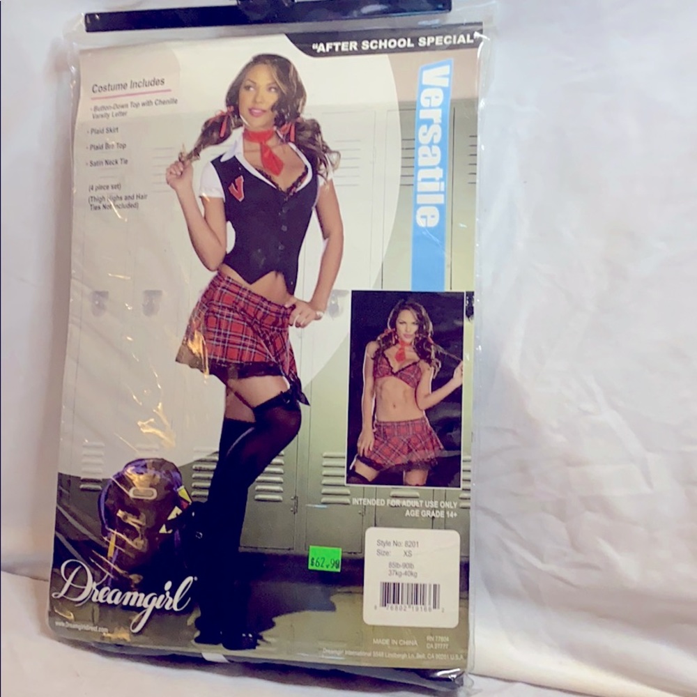 After school girl costume